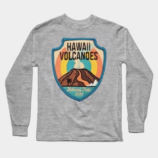 Hawaii Volcanoes National Park Patch Long Sleeve T-Shirt